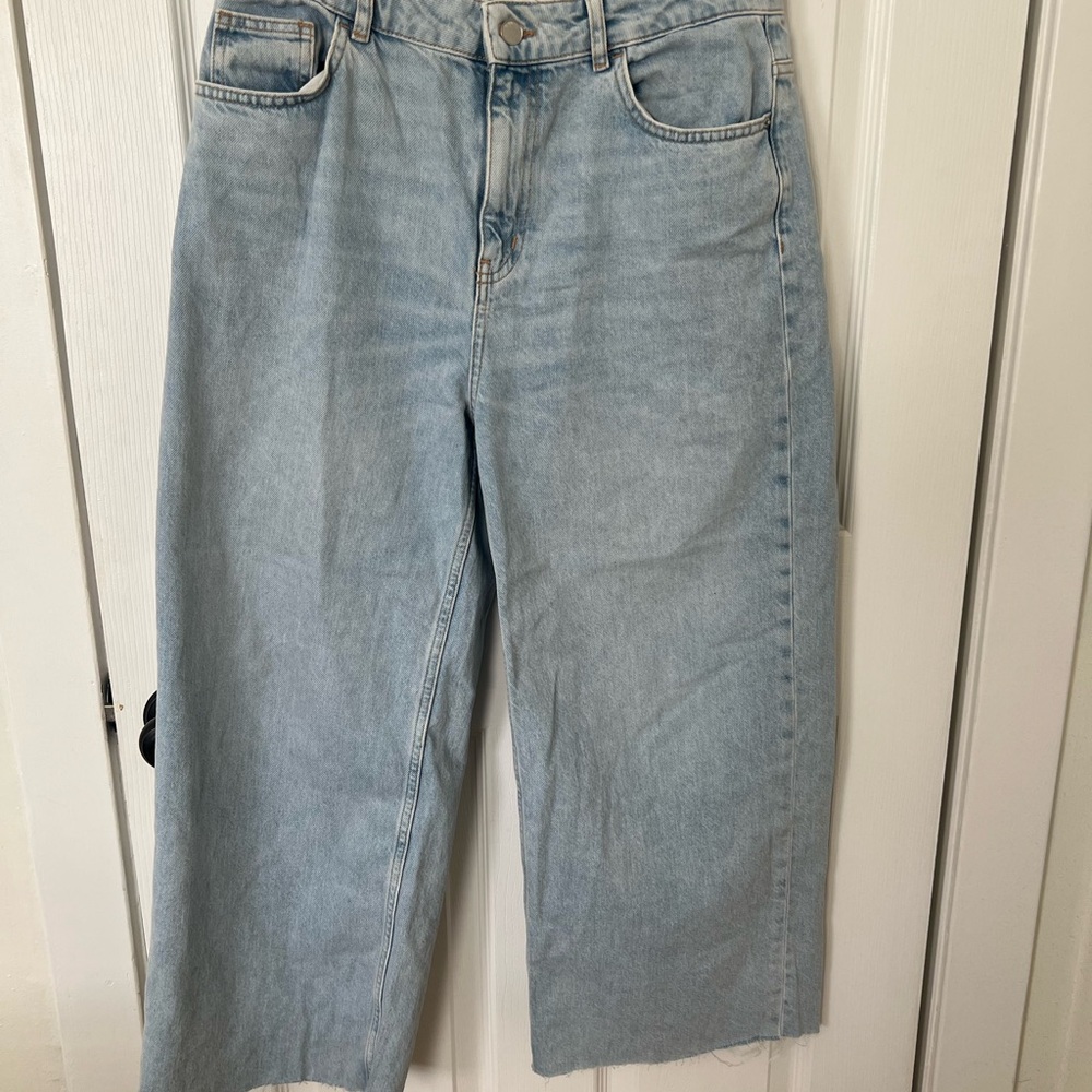 Zara Wide Leg Jeans size 10